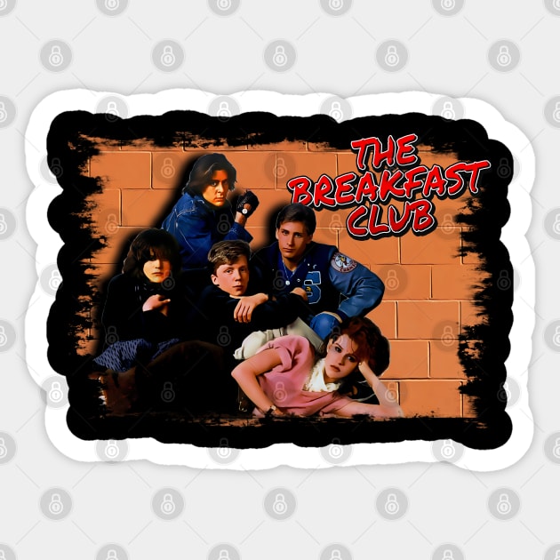 The Breakfast Club Sticker by HellwoodOutfitters